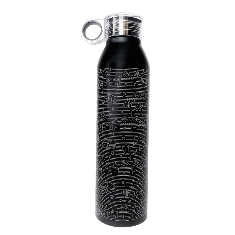 Бутылка для воды Алюминий 60х40х0,4мм арт. А0240100