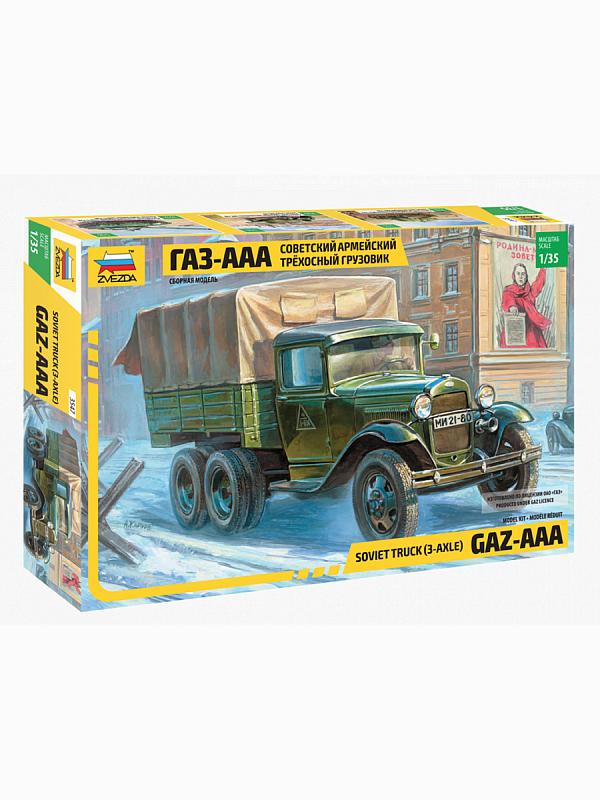 Модель масштабная ГАЗ-ААА сборная 1:35