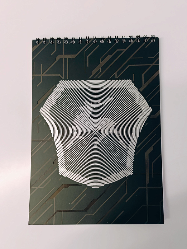 Блокнот А5 Горьковский автозавод черный