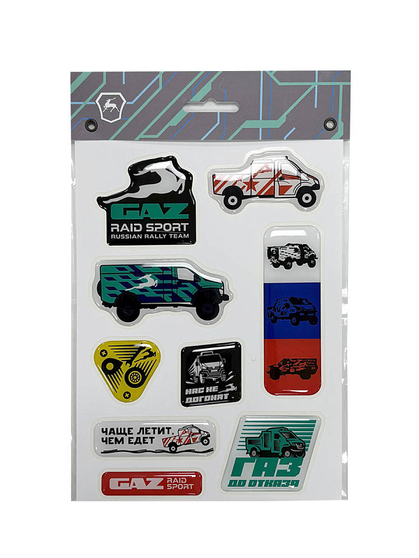 Стикерпак Газрейд спорт комбинированный смола 148х210мм