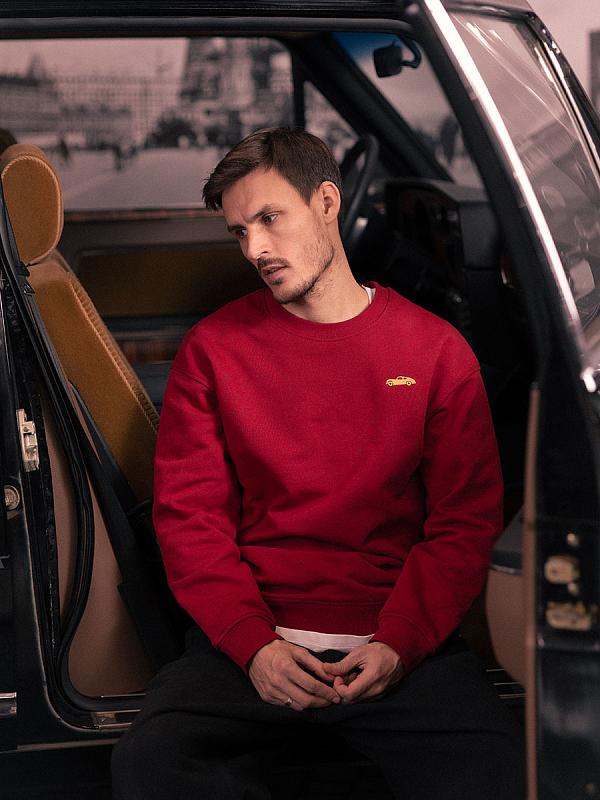 Свитшот М-20 Победа цвет красный